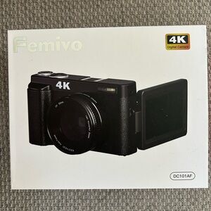 4K Digital Camera - Black NWT